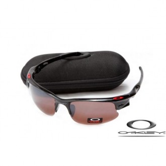 Cheap Oakley Fast Jacket Sunglasses Polishing Black Frame Brown Lens For Sale