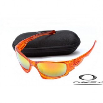 Oakley Ten Sunglasses Orange Frame Yellow Lens OAKLEY20156431