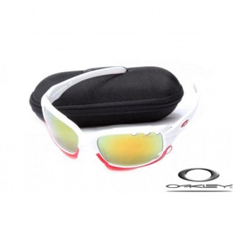 Oakleys Jawbone White Frame Yellow Vented Lens