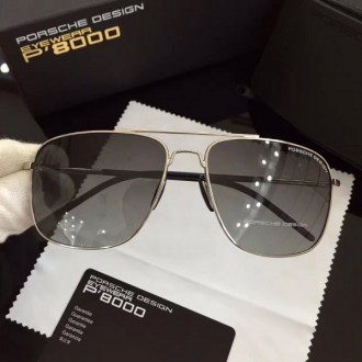 Porsche Design Sunglasses Gold Army Green
