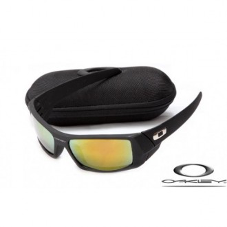 Oakley Gascan Sunglasses Black Frame Yellow Lens OAKLEY20156404