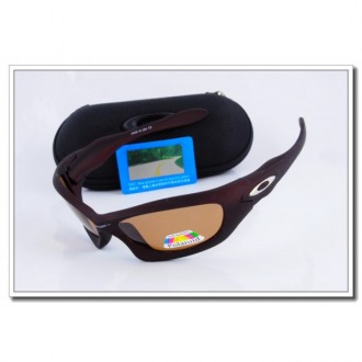 Cheap Oakley Straight Jacket Polarized Sunglasses Chocolate Frame Tawny Iridium Lens Sale