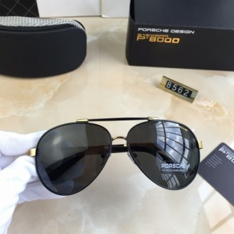 Mens Porsche Design P8562 Sunglasses Black