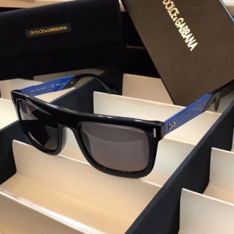 Men's Dolce amp; Gabbana Sunglasses Black Blue