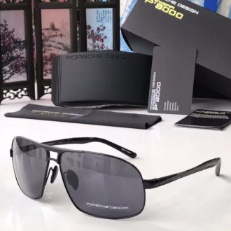 Porsche Design P8542 Sunglasses Light Black