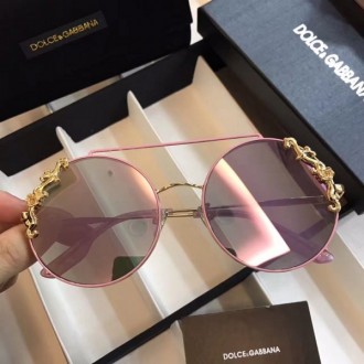 Womens Dolce amp; Gabbana Sunglasses DG2177 Pink