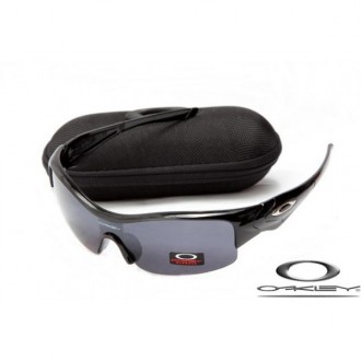 Oakley Straight Jacket Sunglasses Polishing Black Frame Gray Iridium Lens OAKLEY20156106