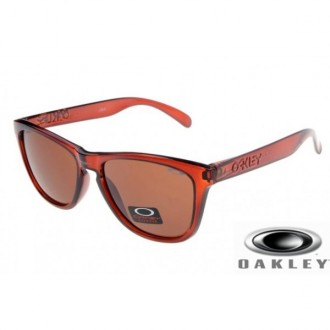  Oakley Frogskins Sunglasses Brown Frame Coffee Lens OAKLEY201567355