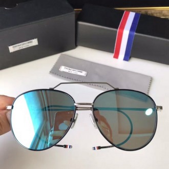 Thom Browne TB1001 Fashion Sunglasses Green Lenses