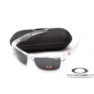 Oakley Jury Sunglasses Polishing Transparent Frame Gray Iridium Lens OAKLEY20156332