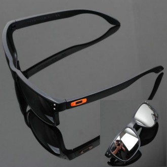 Oakley Holbrook Sunglasses Black Frame White Lens