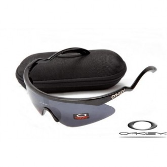 Oakley Razor Blade Sunglasses Polishing Black Frame Gray Iridium Lens OAKLEY20156102