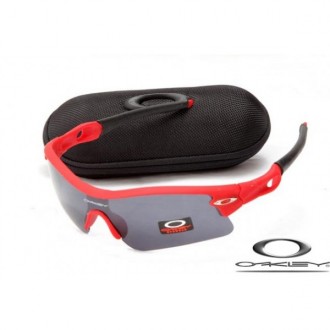 Oakley Radar Path sunglasses Red Frame Gray Lens
