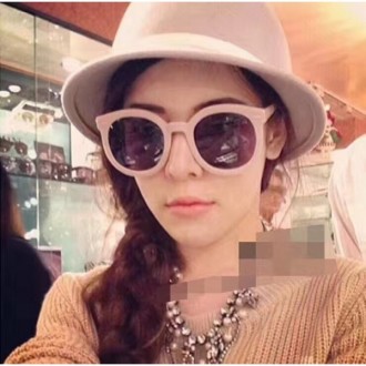 Karen Walker Limited Edition Eyewear Black Lenses Pink Frame