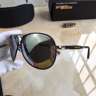 Mens Porsche Design P8516 Sunglasses Army Green