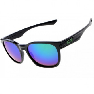 Oakley Garage Rock Sunglasses Round Polishing Black Frame Violet Iridium Lens